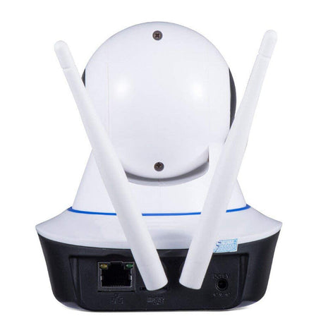 WiFi Security Camera IP Wireless Alarm Camera Rotatable - White - siopashop.ie