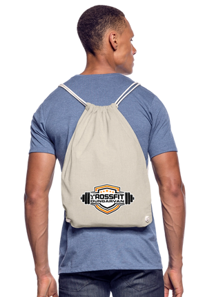 Crossfit Drawstring Bag - nature