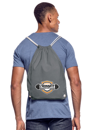 Crossfit Drawstring Bag - grey
