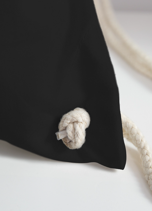 Crossfit Drawstring Bag - black