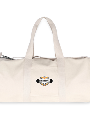 Crossfit Canvas Duffle Bag - natural