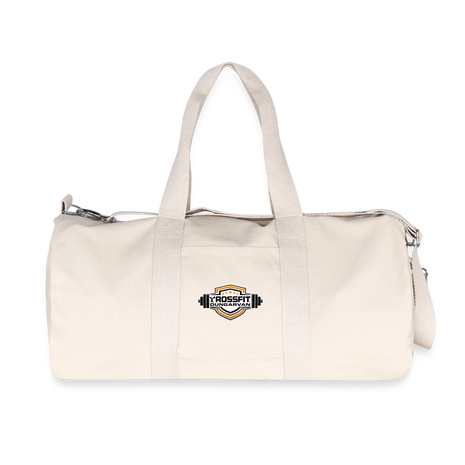 Crossfit Canvas Duffle Bag - natural
