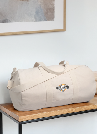 Crossfit Canvas Duffle Bag - natural