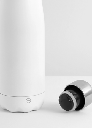 Crossfit Insulated Water Bottle 500 ml - white