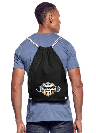 Crossfit Drawstring Bag - black