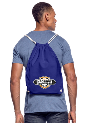 Crossfit Drawstring Bag - royal blue