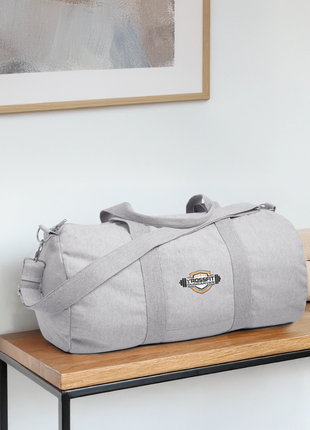 Crossfit Canvas Duffle Bag - heather grey