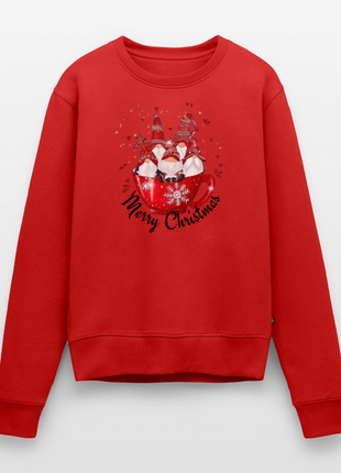 Women’s Christmas Gnomes Premium Sweatshirt - red