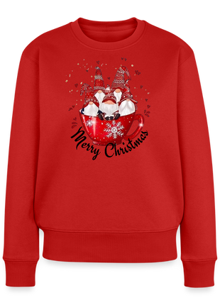 Women’s Christmas Gnomes Premium Sweatshirt - red