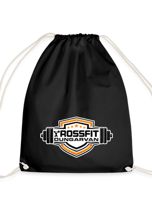 Crossfit Drawstring Bag - black