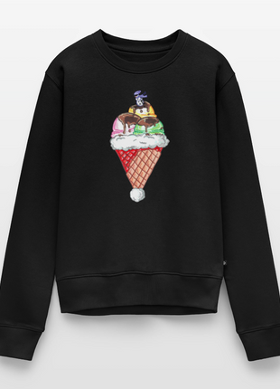 Custom SOAS Original Design Premium Sweatshirt - black