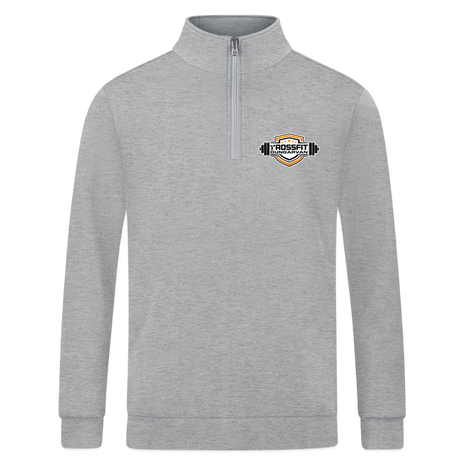 JAKO Crossfit Organic Zip Top - heather grey