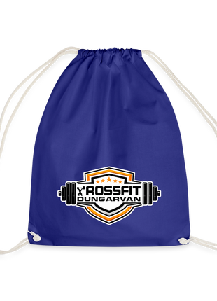 Crossfit Drawstring Bag - royal blue