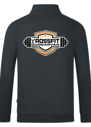 JAKO Crossfit Organic Zip Top - anthracite