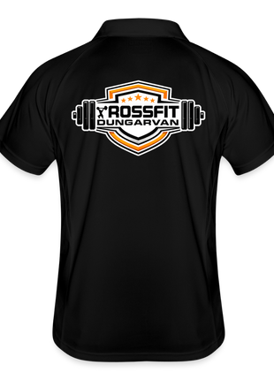 Men's Crossfit Sports Polo - black/red