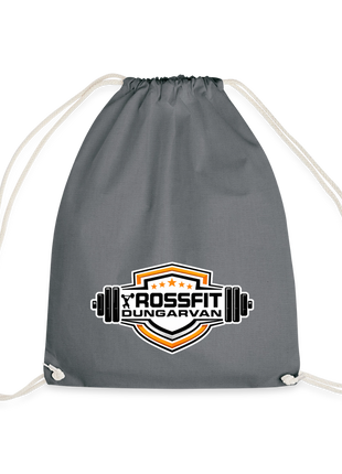 Crossfit Drawstring Bag - grey