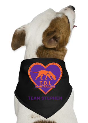 TDL Official Dog Bandana - black