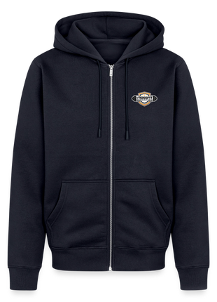 Men's Premium Crossfit Hooded Jacket - navy