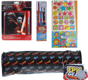 Star Wars Bundle Star Wars Stationary Bundle with Fun Stickers - siopashop.ie