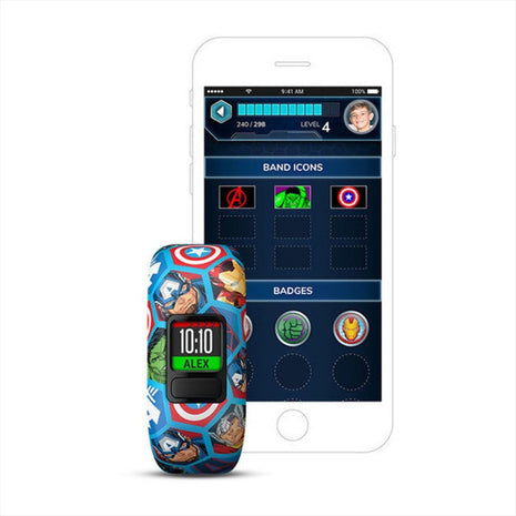 Kids Fitness Watch Garmin vívofit jr 2 Marvel Avengers Smart Fitness Watch - siopashop.ie