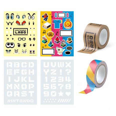Labo Stickers Nintendo Labo Customisation Kit - siopashop.ie