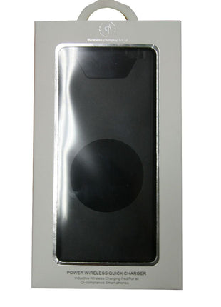 Wireless Charger Wireless Charger for all Qi Smart Devices - Black - siopashop.ie