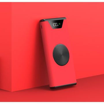 Wireless Charger Wireless Charger for all Qi Smart Devices - Red - siopashop.ie