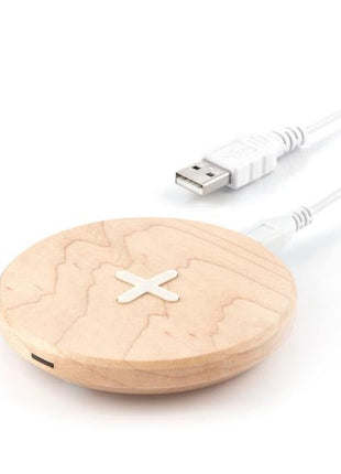 Wireless Charger Wireless Wooden Fast Charger - Various Colours - siopashop.ie