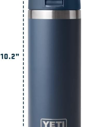 YETI 18 oz Rambler Straw Bottle with Customisation