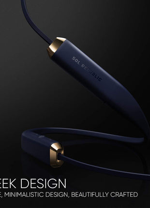 Wireless Headphones Sol Republic Wireless Noise Cancelling Neckband Headphones - Navy - siopashop.ie