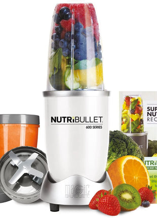 Nutribullet Nutribullet 600W 8 Piece - White - siopashop.ie