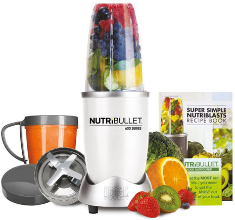 Nutribullet Nutribullet 600W 8 Piece - White - siopashop.ie