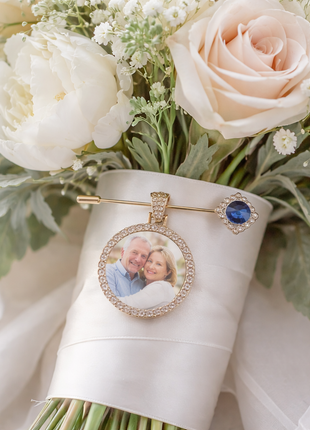 Personalised Bouquet Pin