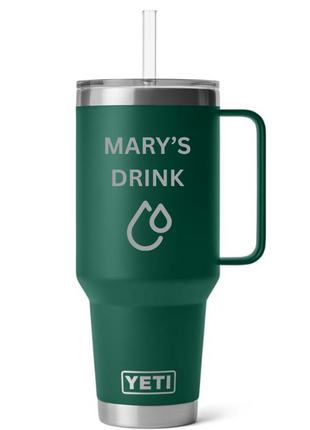 YETI Rambler 42oz Straw Mug with Customisation