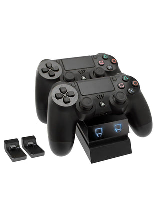 PS4 Controller Charger PS4 Venom Twin Docking Station for Dualshock Controllers - Black - siopashop.ie
