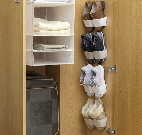 Shoe Racks Adhesive Shoe Racks - 4 Pack - siopashop.ie