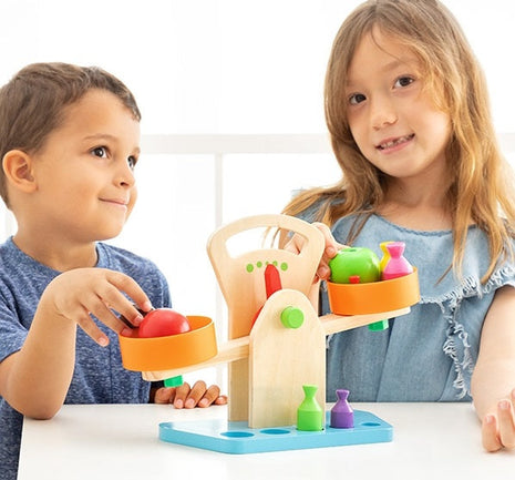 Wooden Scales Wooden Play Kitchen Scales - siopashop.ie