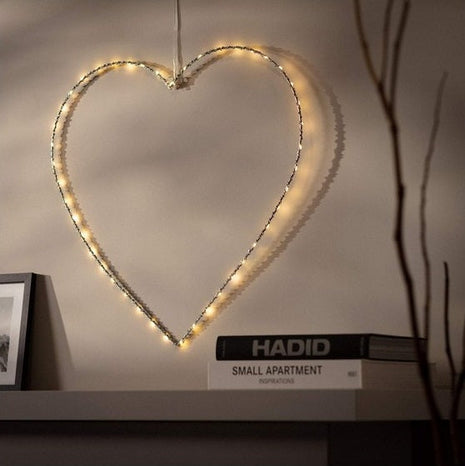 Heart LED Lights LED String Lights - Heart - siopashop.ie