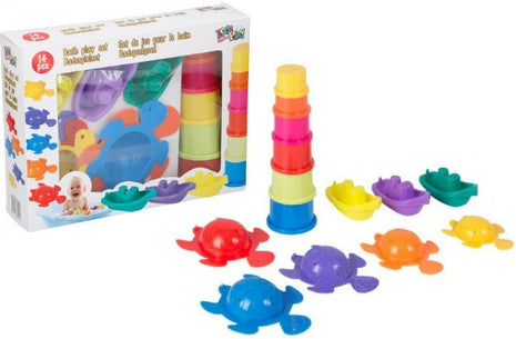 Bath Play Set 14 Piece Bath Play Set - siopashop.ie