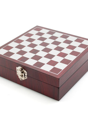 Chess and Wine Set Chess and Wine Accessory Set - siopashop.ie